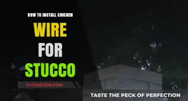 Installing Chicken Wire for Stucco: A Step-by-Step Guide for Beginners