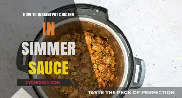 Instant Pot Chicken in Simmer Sauce: Quick, Easy, Flavorful Recipe