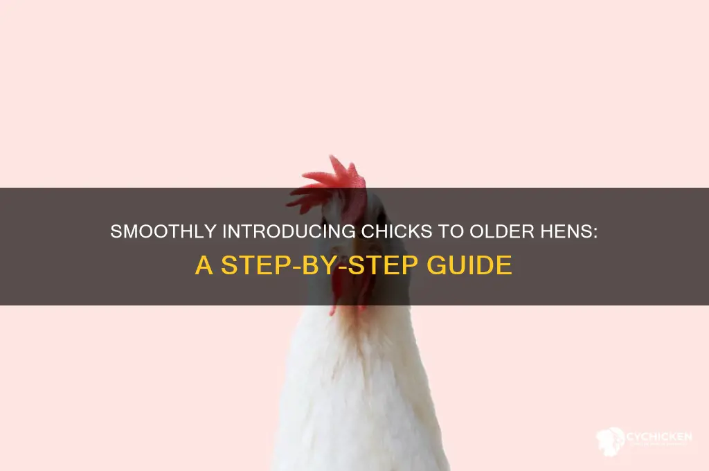 how to integrate chicks with older chickens