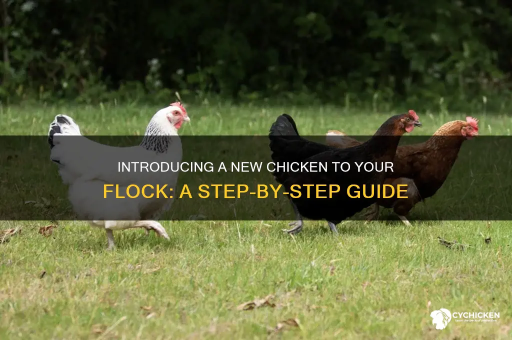 how to introduce chicken to a hen