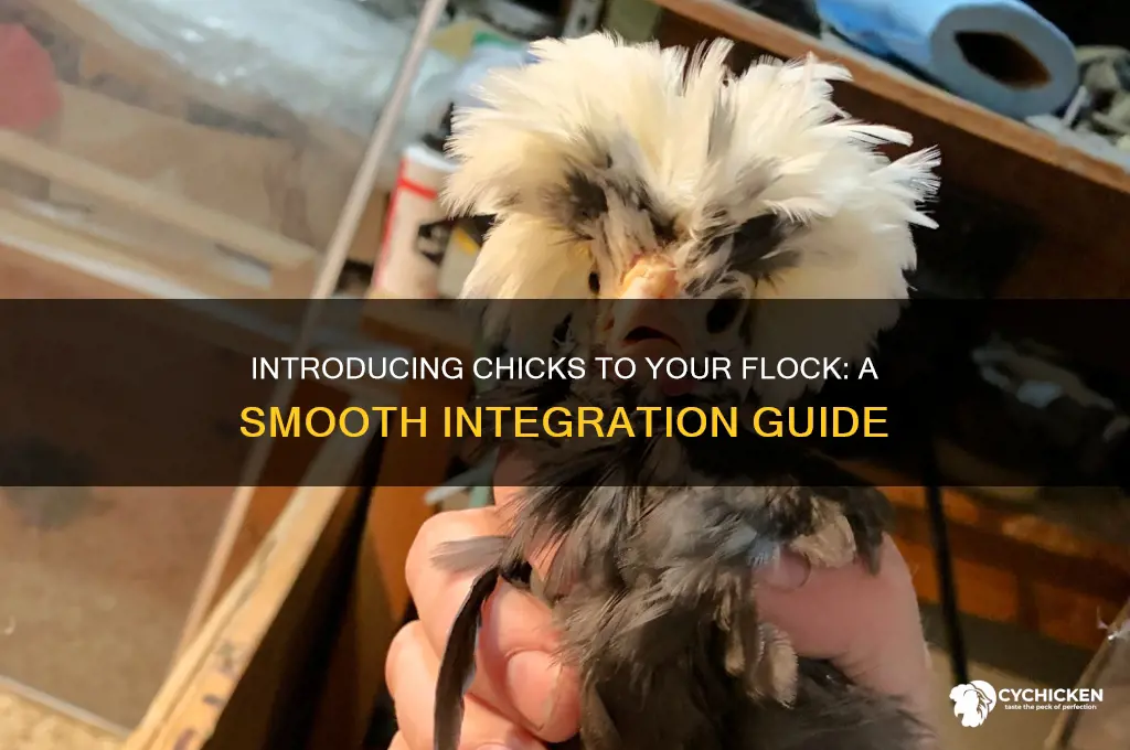 how to introduce chicks to a flock
