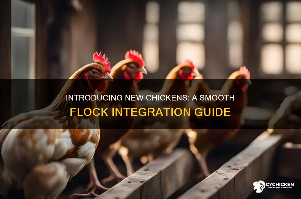 how to introduce new chicken to flock