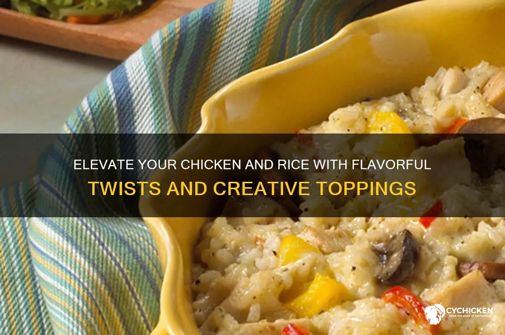 how to jazz up chicken and rice