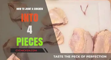 Mastering the Art of Cutting a Chicken into Four Perfect Pieces