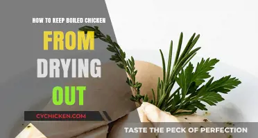 Juicy Boiled Chicken Secrets: Prevent Dryness with Simple Cooking Tips