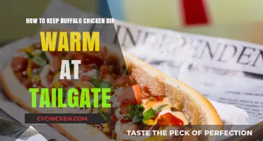 Keep Buffalo Chicken Dip Warm: Tailgate Tricks and Tips