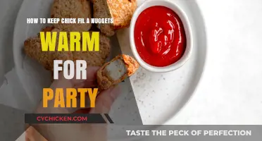 Party-Ready Chick-fil-A Nuggets: Tips to Keep Them Warm and Crispy