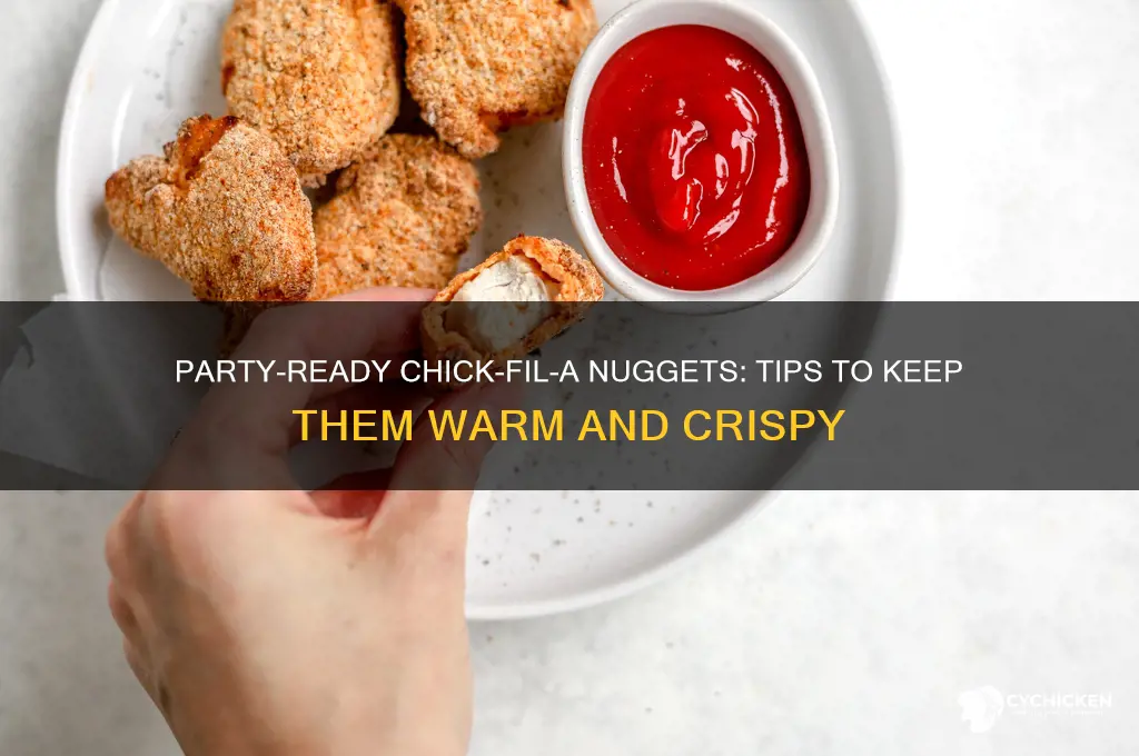 how to keep chick fil a nuggets warm for party