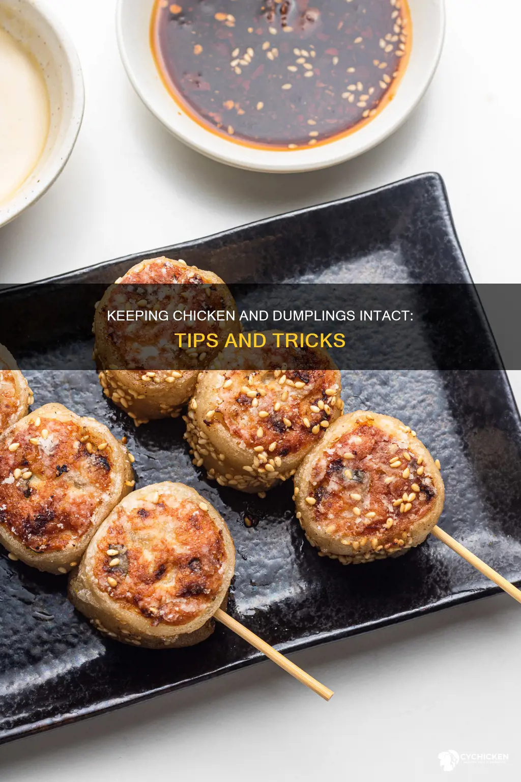 how to keep chicken and dumplings from falling apart
