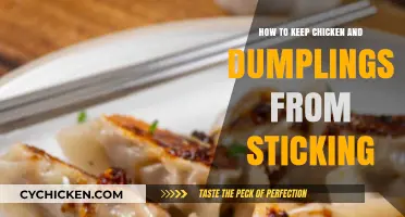 Prevent Sticking: Tips for Perfect Chicken and Dumplings Every Time