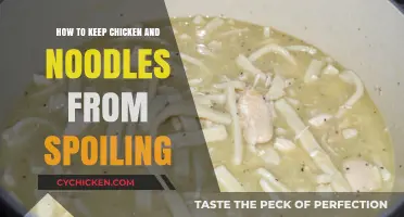 Preserve Chicken and Noodles: Smart Tips to Prevent Spoilage