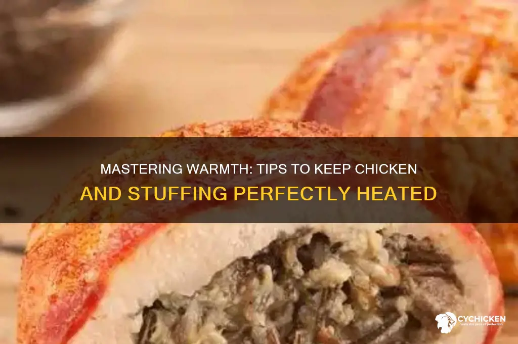 how to keep chicken and stuffing warm