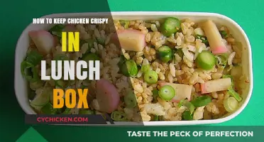 Crispy Chicken Secrets: Keeping Your Lunch Box Delight Perfectly Crunchy