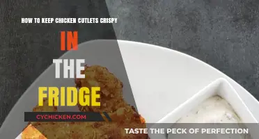 Keep Chicken Cutlets Crispy: Fridge Storage Tips