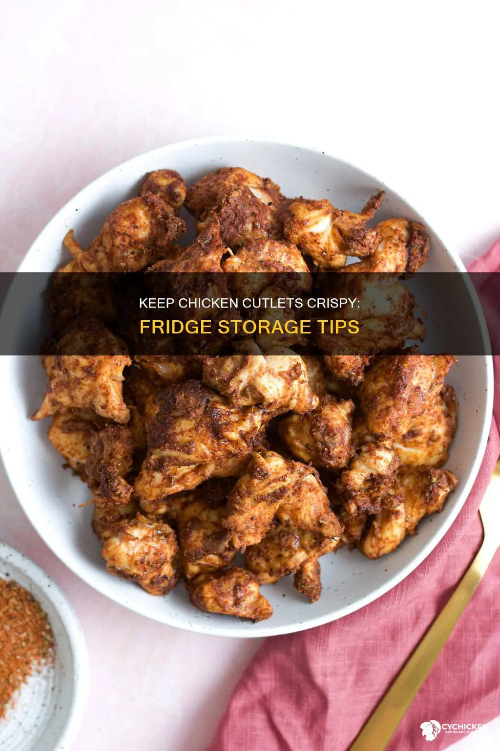 how to keep chicken cutlets crispy in the fridge