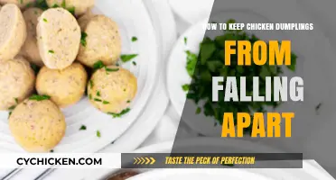 Mastering Chicken Dumplings: Tips to Prevent Falling Apart