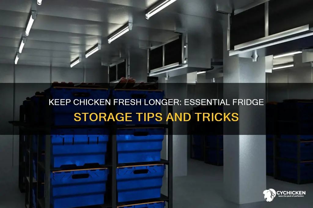 how to keep chicken fresh in the fridge
