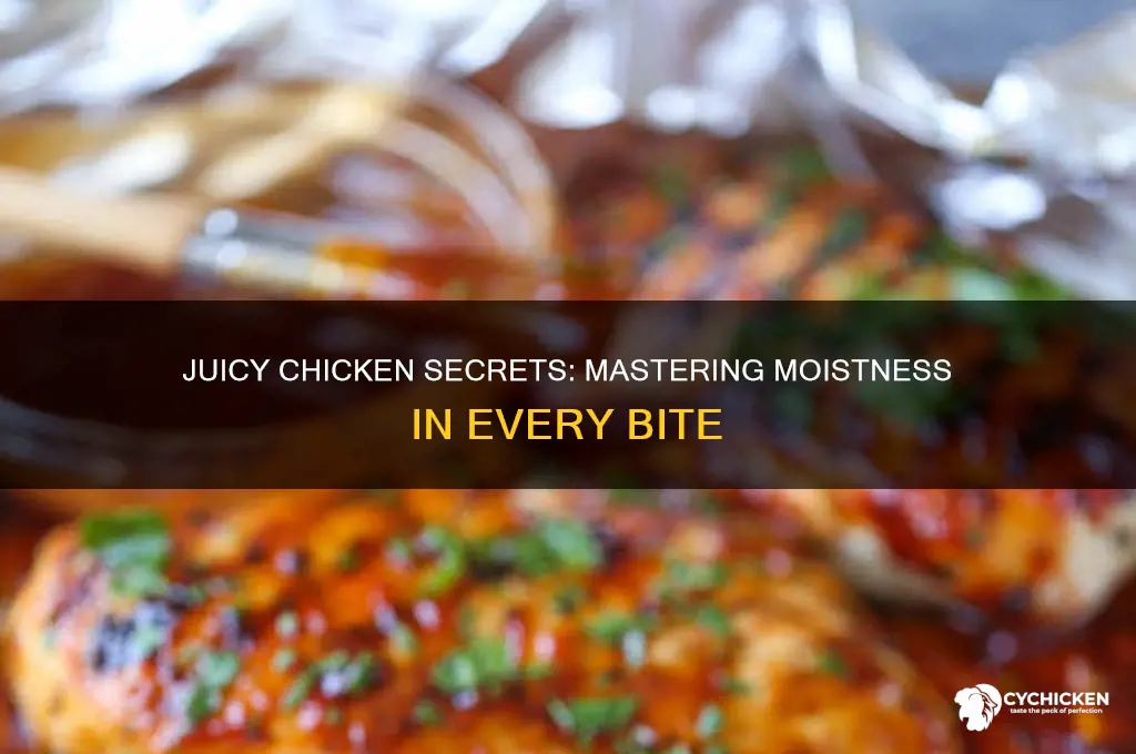 how to keep chicken from being dry