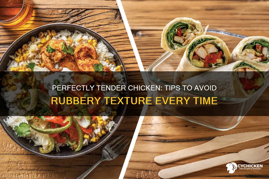 how to keep chicken from being rubbery