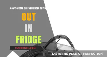 Keep Chicken Moist: Fridge Storage Tips