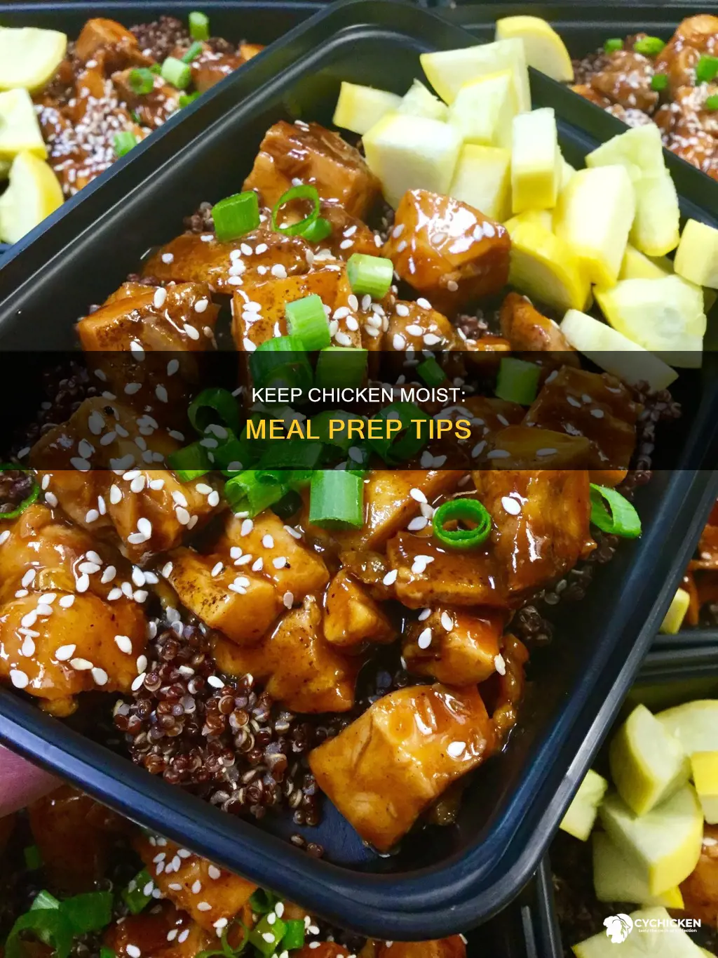 how to keep chicken from drying out meal prep