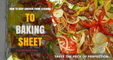 Preventing Chicken Sticking to Your Baking Sheet