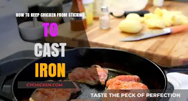 Cast Iron Cooking: Preventing Chicken From Sticking