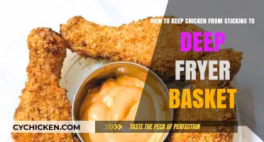 Preventing Chicken Sticking to Your Deep Fryer Basket