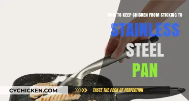 Avoid Chicken Sticking to Your Stainless Steel Pan