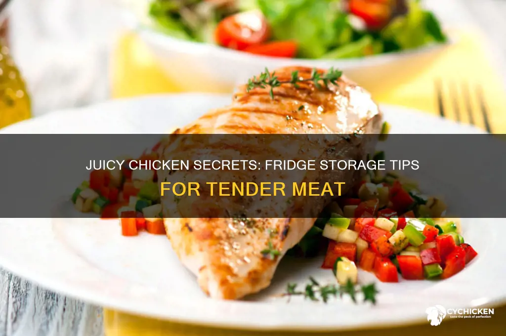 how to keep chicken juicy in fridge