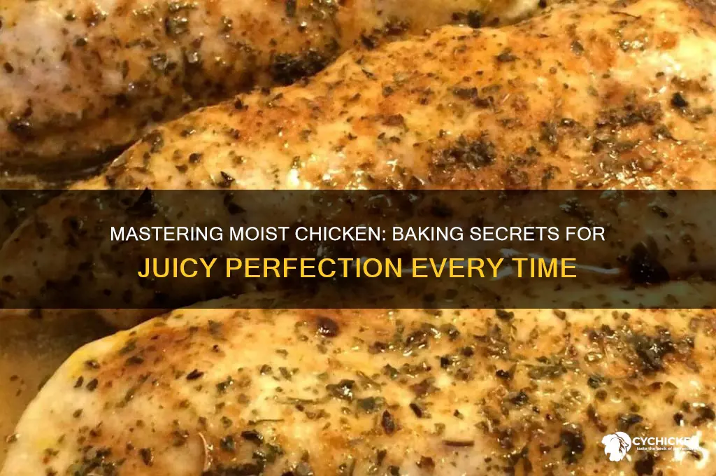 how to keep chicken juicy when baking