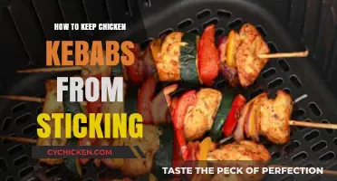 Prevent Chicken Kebab Sticking: Grilling Tips for Perfect Skewers