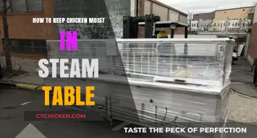 Mastering Moisture: Tips for Keeping Chicken Juicy in Steam Tables