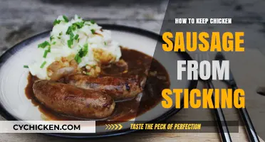 Prevent Chicken Sausage Sticking: Tips for Perfectly Cooked Sausages