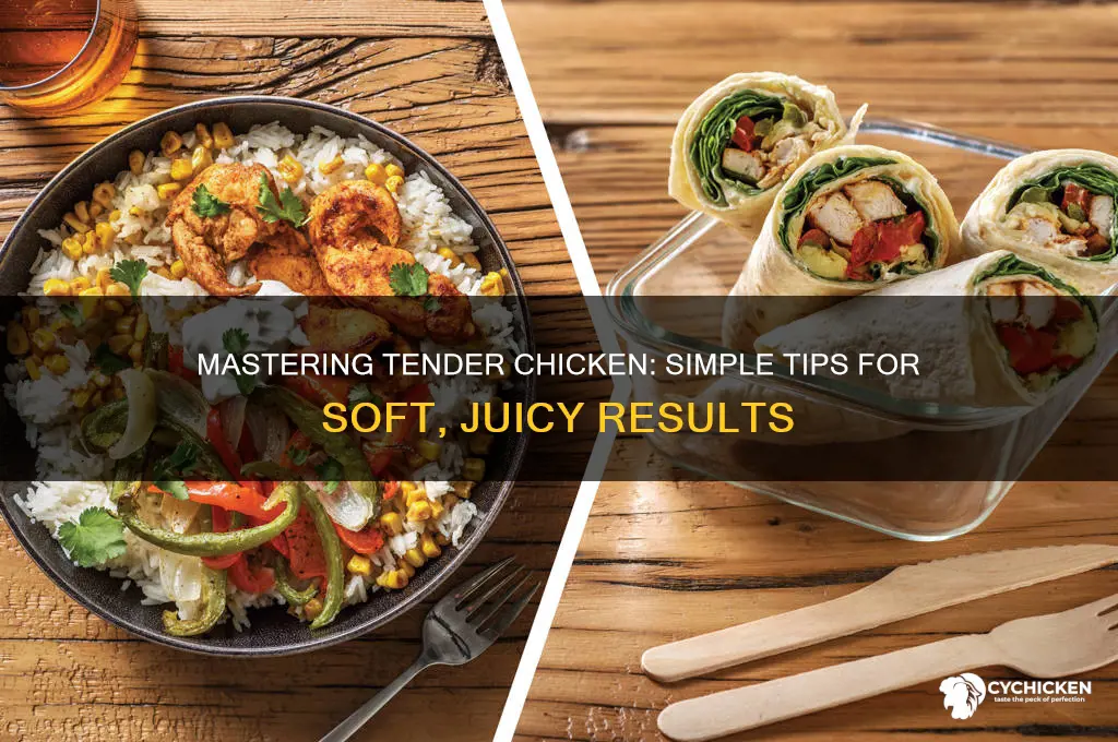 how to keep chicken soft and tender