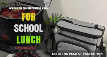 Warm Chicken Tenders: School Lunch Tricks and Tips