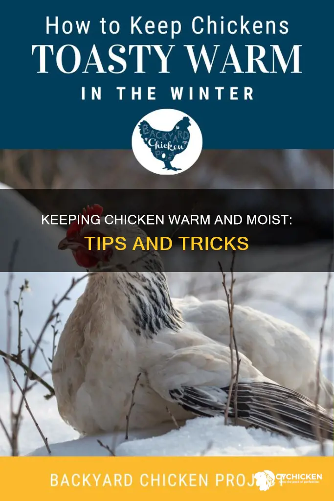 how to keep chicken warm without drying it out