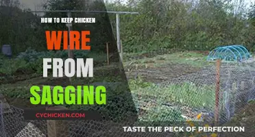 Prevent Sagging Chicken Wire: Essential Tips for Long-Lasting Fencing
