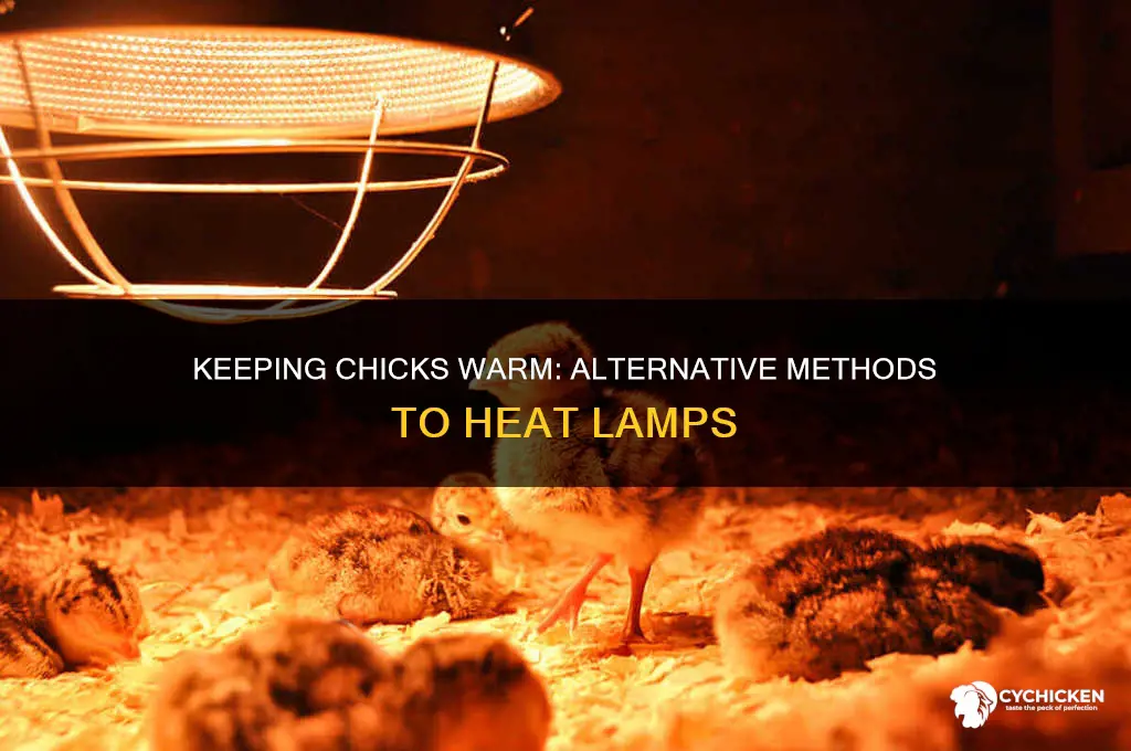 how to keep chicks warm without a heat lamp
