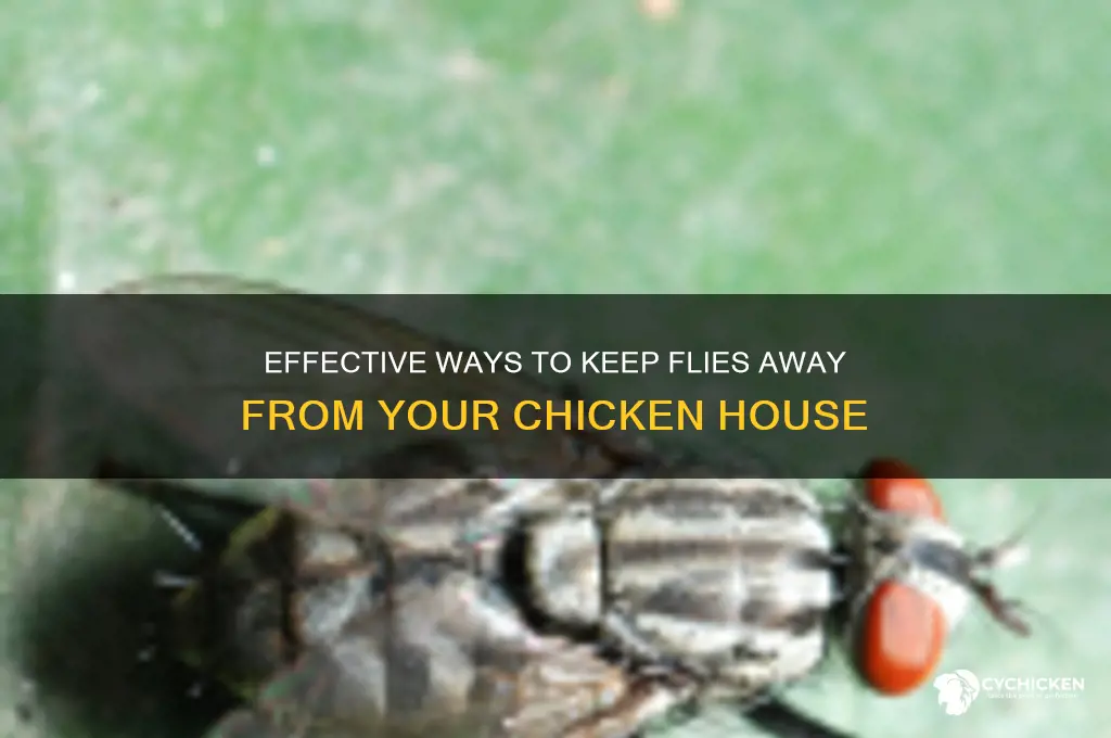 how to keep flies away from chicken house