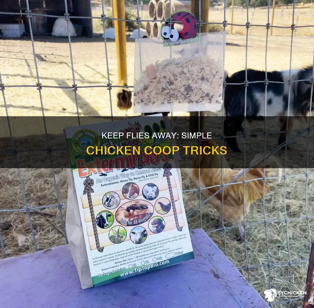 how to keep flys out of the chicken house