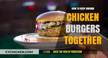 Mastering Ground Chicken Burgers: Tips to Keep Them Intact and Juicy