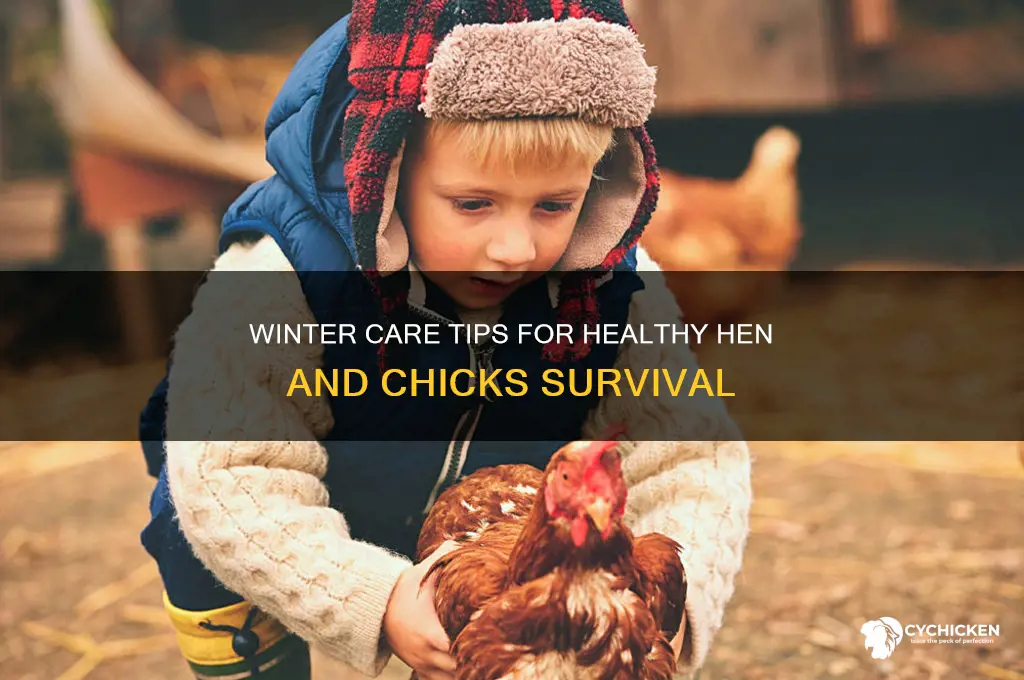 how to keep hen and chicks over winter