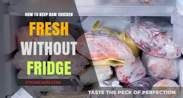 Preserving Raw Chicken: Safe Methods to Keep It Fresh Without Refrigeration