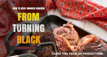 Preventing Smoked Chicken from Turning Black: Tips for Perfect Results