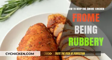 Keep Smoked Chicken Tender, Never Rubbery