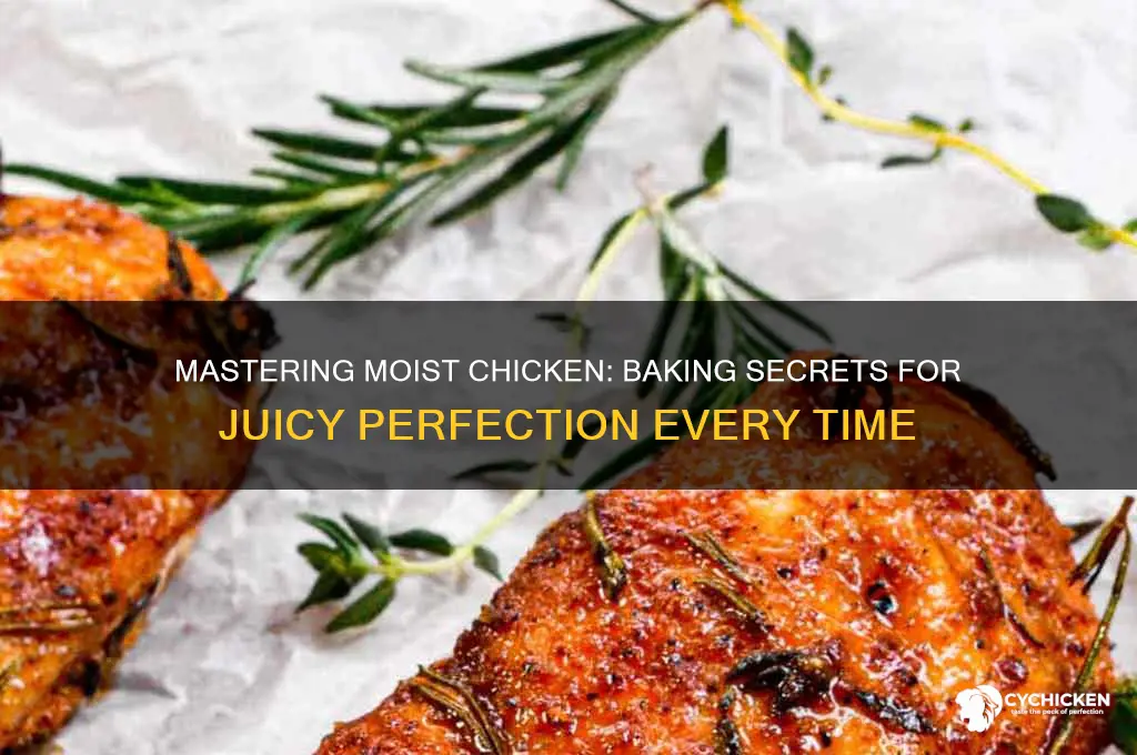 how to keep your chicken moist when baking