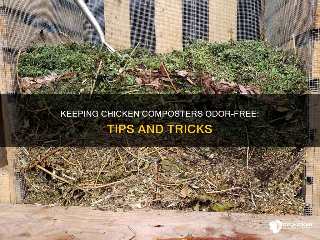 how to keep your dead chicken composter from stinking