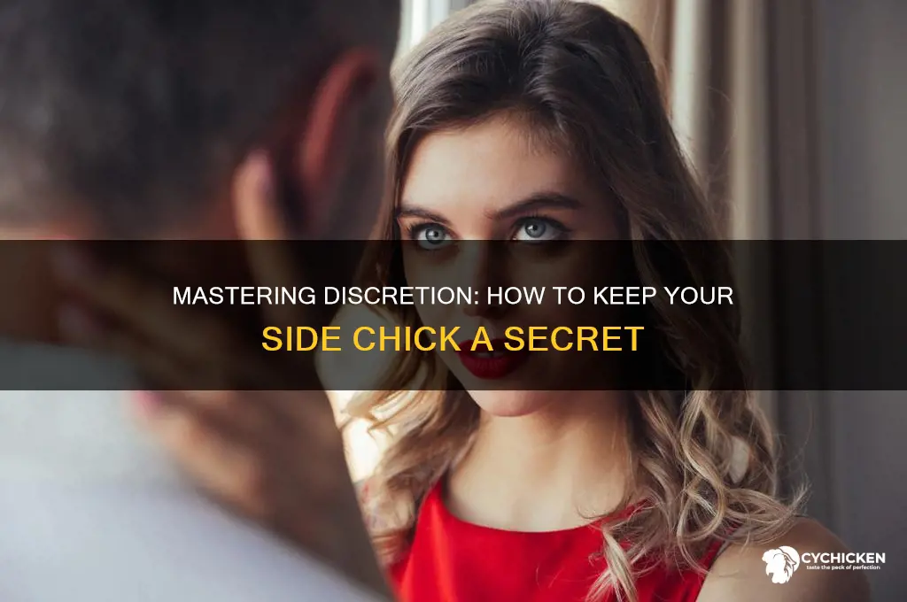how to keep your side chick a secret