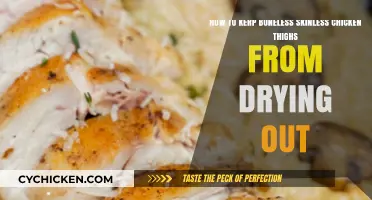 Juicy Chicken Thighs Every Time: Preventing Dryness in Boneless, Skinless Cuts